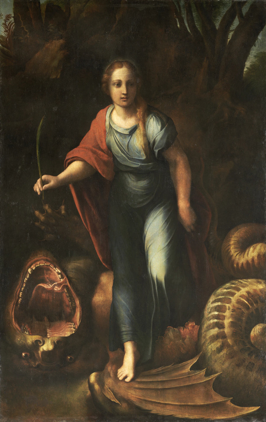 Sainte Marguerite et le Dragon (Musée du Louvre) - Raphaël Sanzio