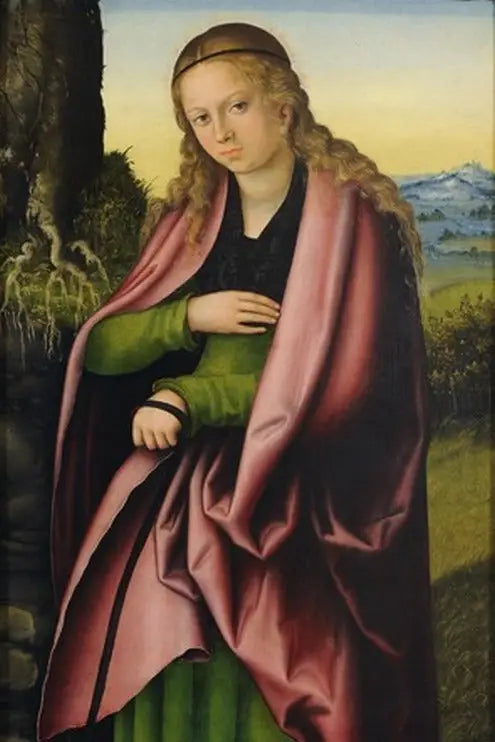 Sainte Marguerite - Lucas Cranach den Ældre