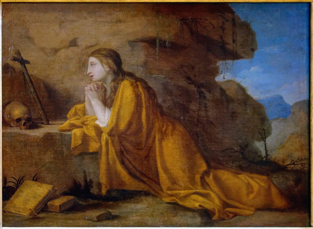 Sainte Marie-Madeleine en prière - Eustache Le Sueur - Alpha Reproduction