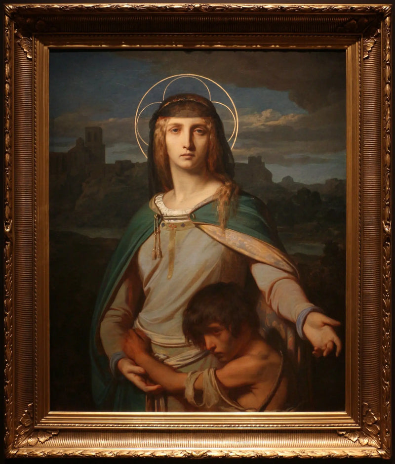 Sainte Monique i et landskab - Alexandre Cabanel