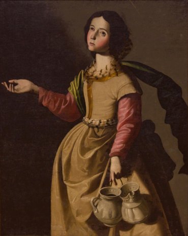 Sainte Rufina - Francisco de Zurbarán - Alpha Reproduction