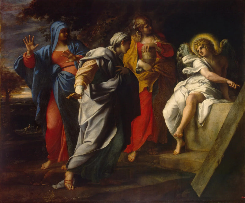 Hellige kvinner ved Kristi grav - Annibale Carracci
