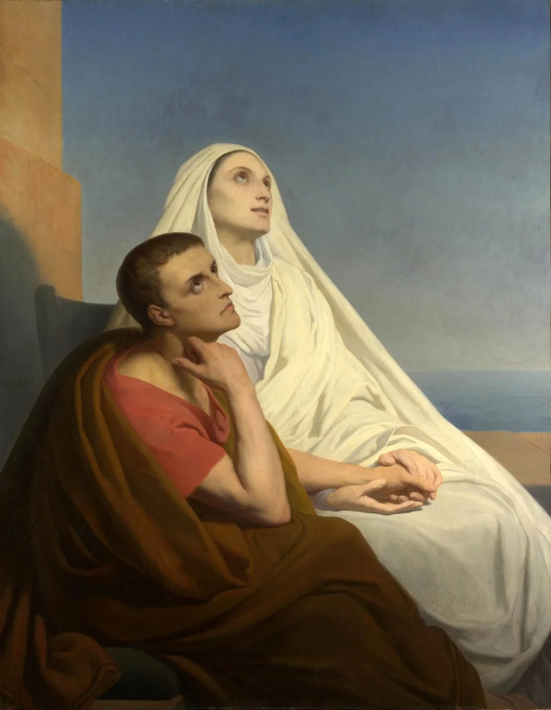 Saints Augustin og Monique - Ary Scheffer