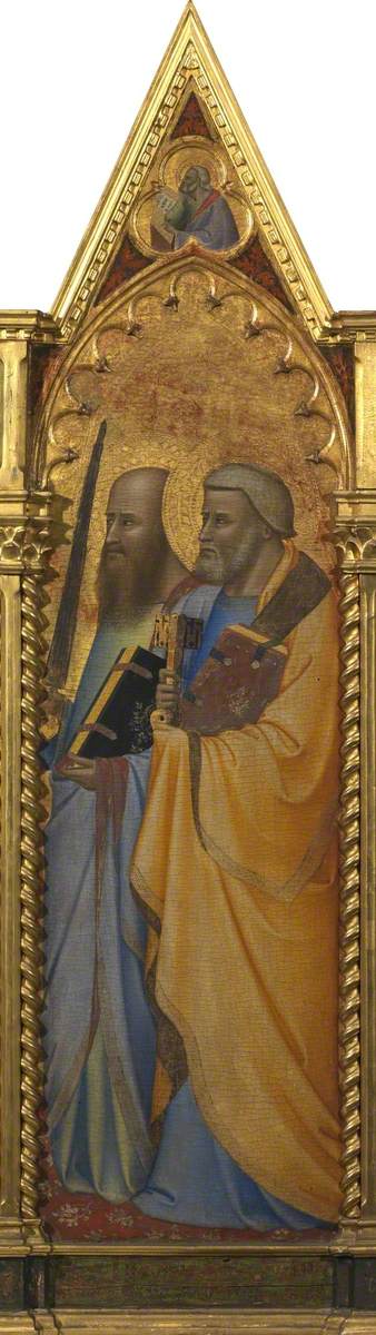Sankt Peter og Paulus (polyptyk, panel 4 af 5) - Bernardo Daddi