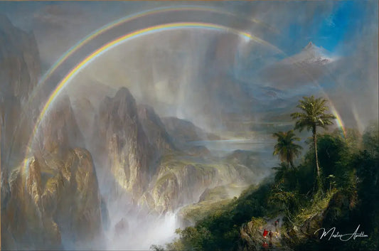 Saison des pluies sous les tropiques - Frederic Edwin Church - Reproductions de tableaux et peintures haut de gamme