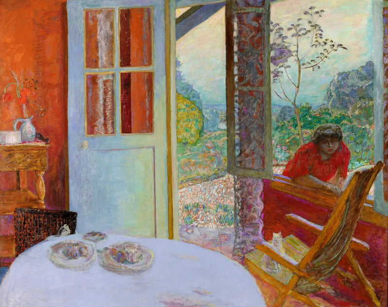 Spisestue på landet - Pierre Bonnard