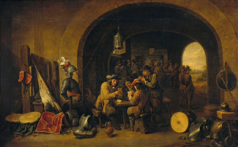 Vagtstue - David Teniers den Yngre