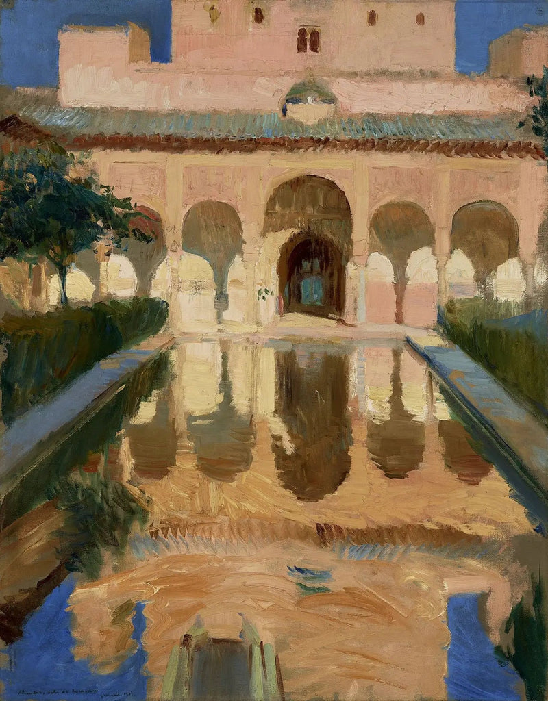 Ambassadørernes Sal, Alhambra, Granada - Joaquín Sorolla