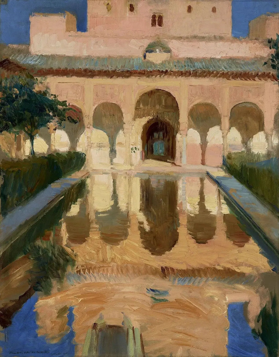 Ambassadørernes Sal, Alhambra, Granada - Joaquín Sorolla