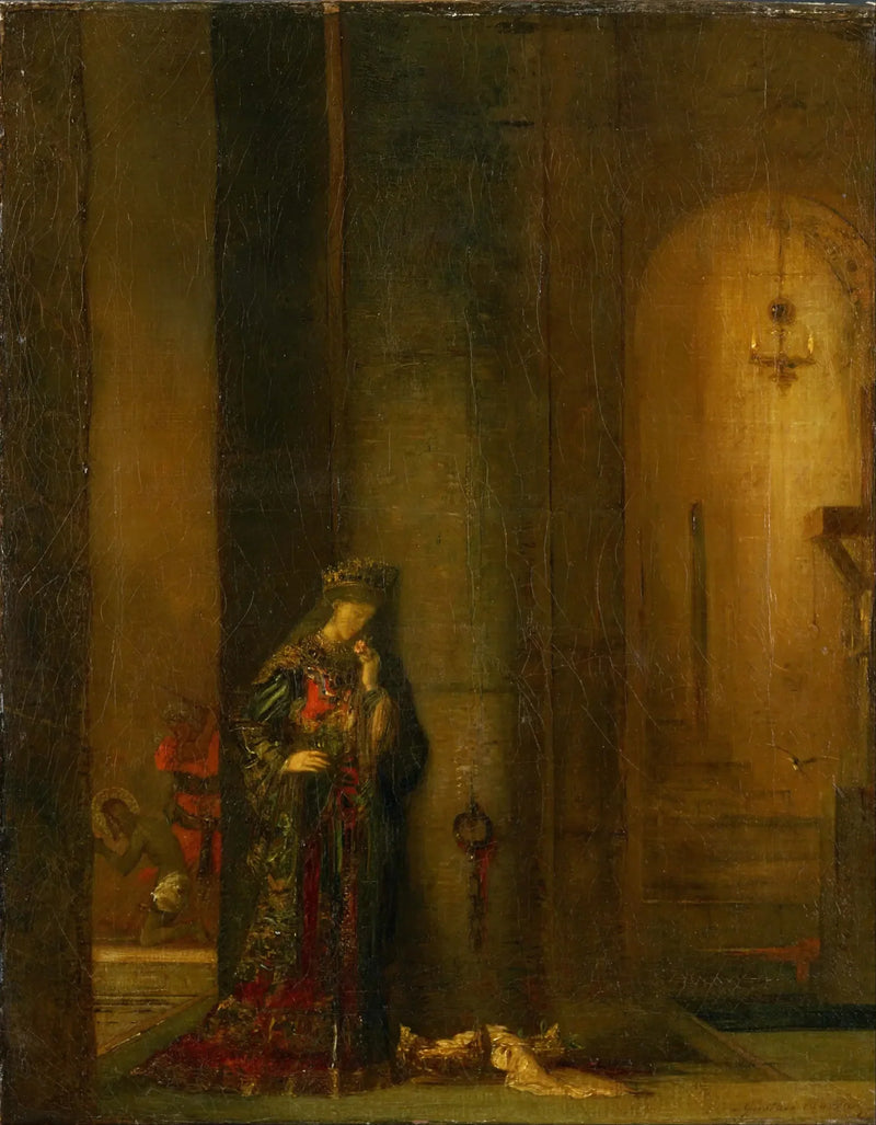 Salomé i fængslet - Gustave Moreau
