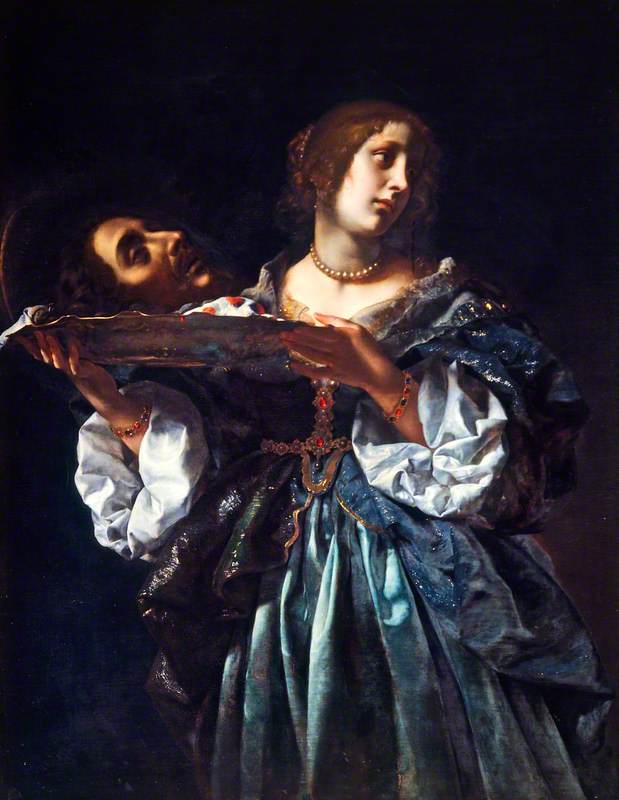 Salomé med Johannes Døberens hoved - Carlo Dolci