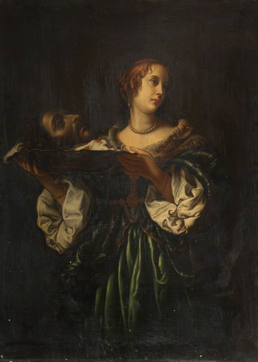 Salomé med Johannes Døberens hoved - Carlo Dolci