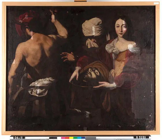 Salomé med Johannes Døberens hoved - Caravaggio