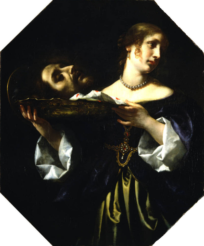 Salomé med Johannes Døberens hoved - Carlo Dolci