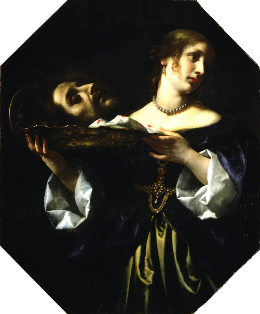 Salomé med Johannes Døberens hoved - Carlo Dolci
