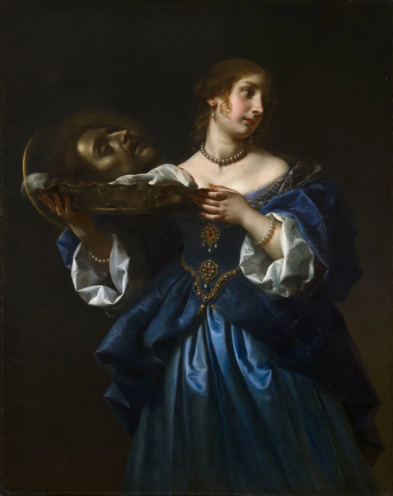 Salomé med Johannes Døberens hoved - Carlo Dolci