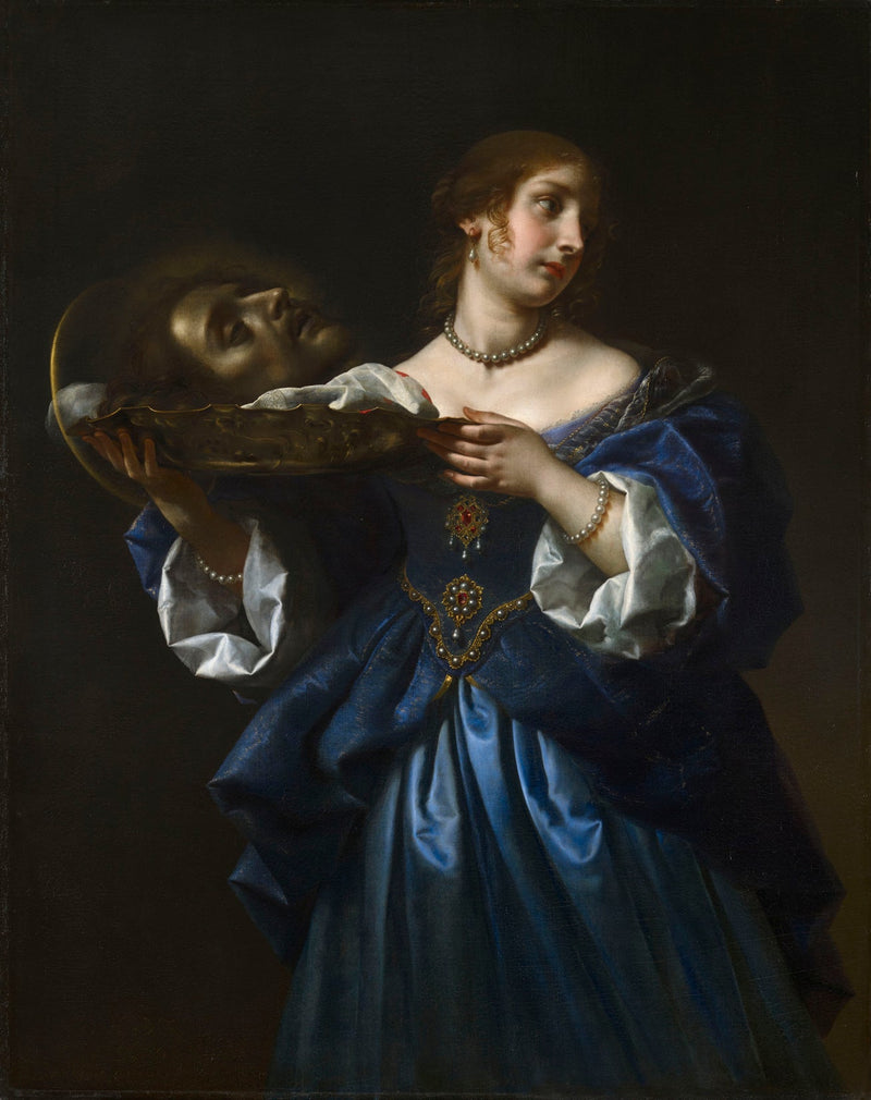 Salomé med Johannes Døberens hoved - Carlo Dolci