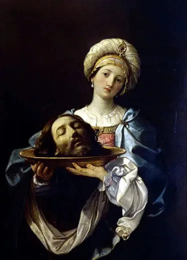Salomé med Johannes Døberens hoved - Guido Reni