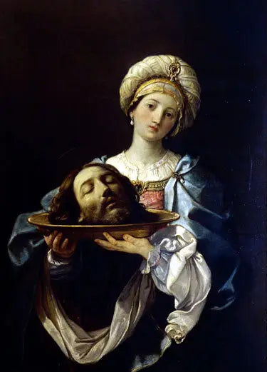 Salomé med Johannes Døberens hoved - Guido Reni