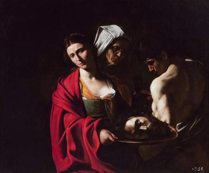 Salomé med hovedet af Sankt Johannes Døberen - Caravaggio