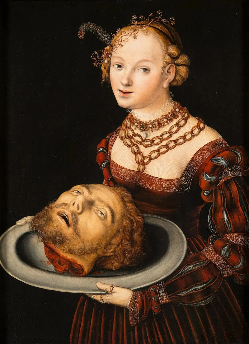 Salomé med Johannes Døberens hoved - Lucas Cranach den Ældre