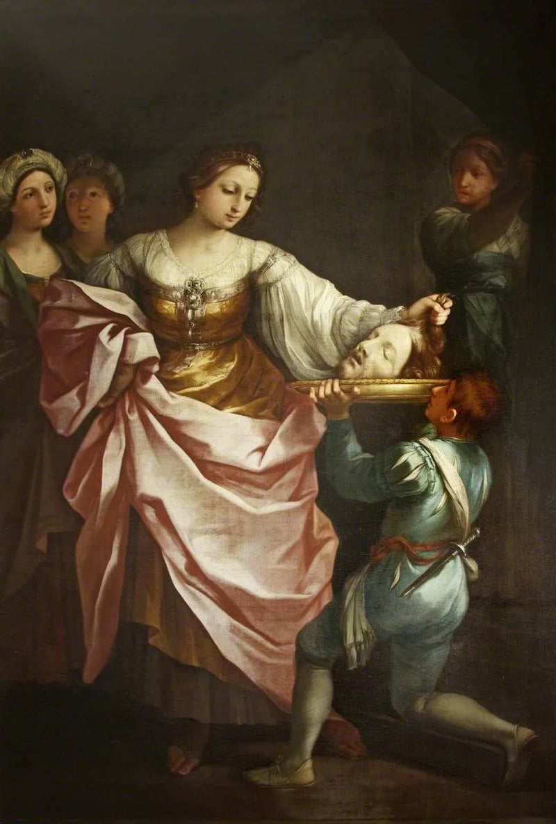 Salomé med Baptistes hoved (efter Reni) - Pompeo Batoni
