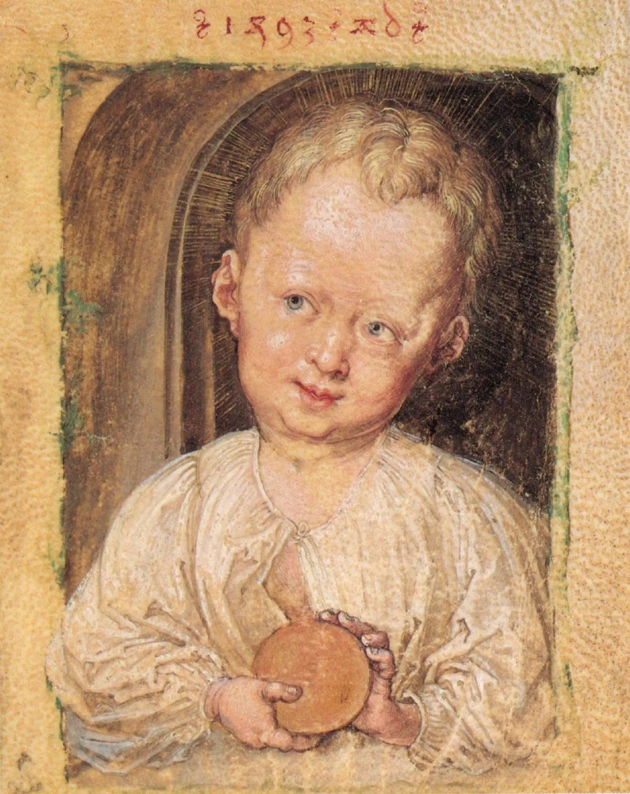 Salvator Mundi med Jesusbarnet - Albrecht Dürer