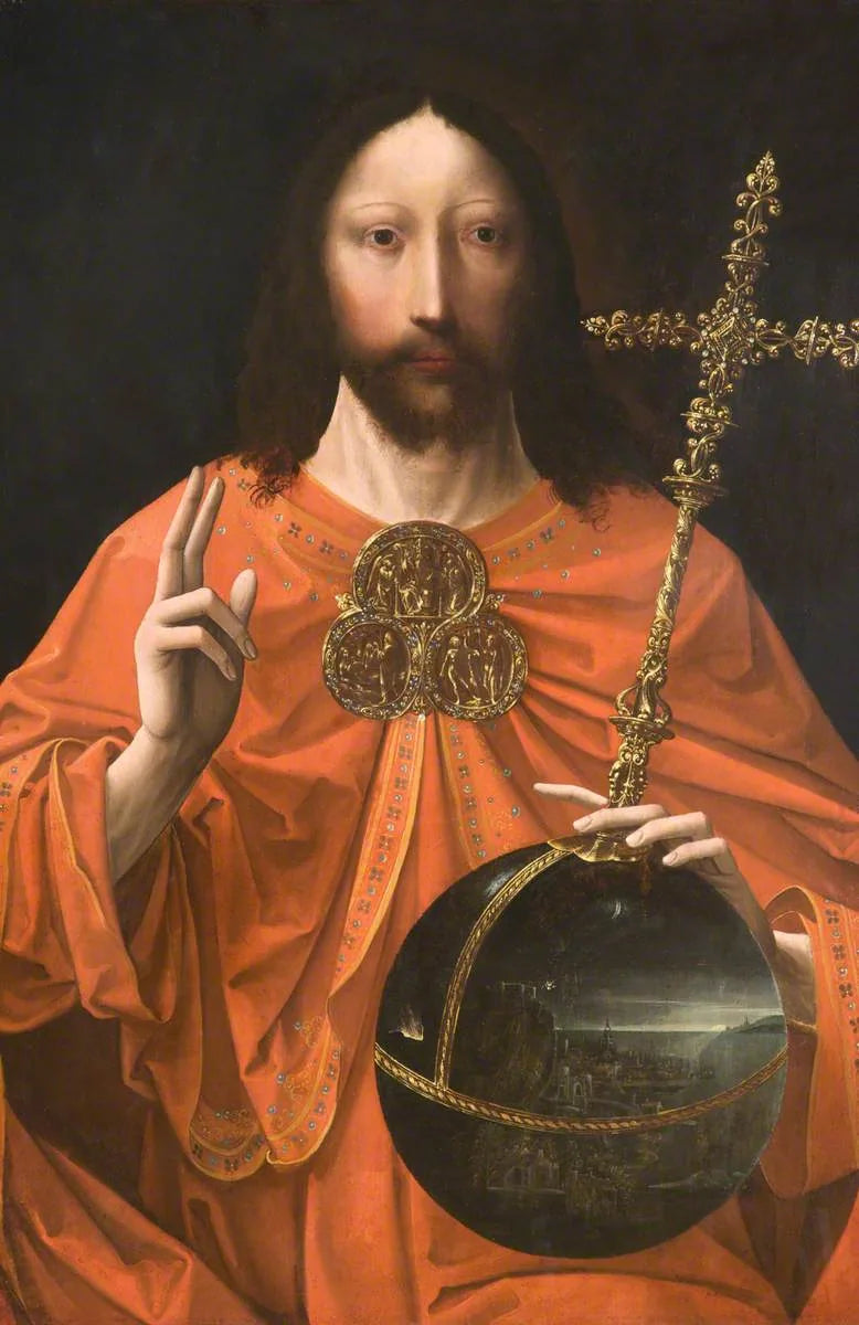Salvator Mundi (Kristi velsignelse) - Quentin Metsys