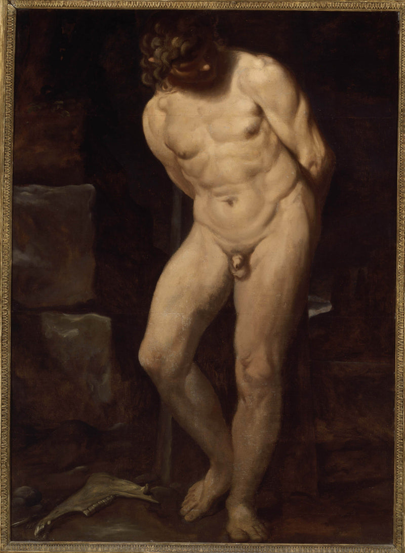 Samson i lænker - Annibale Carracci