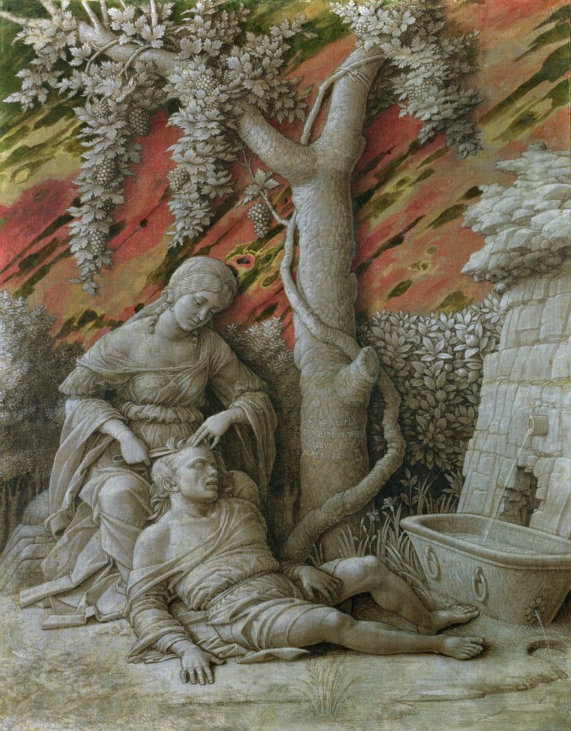 Samson og Dalila - Andrea Mantegna