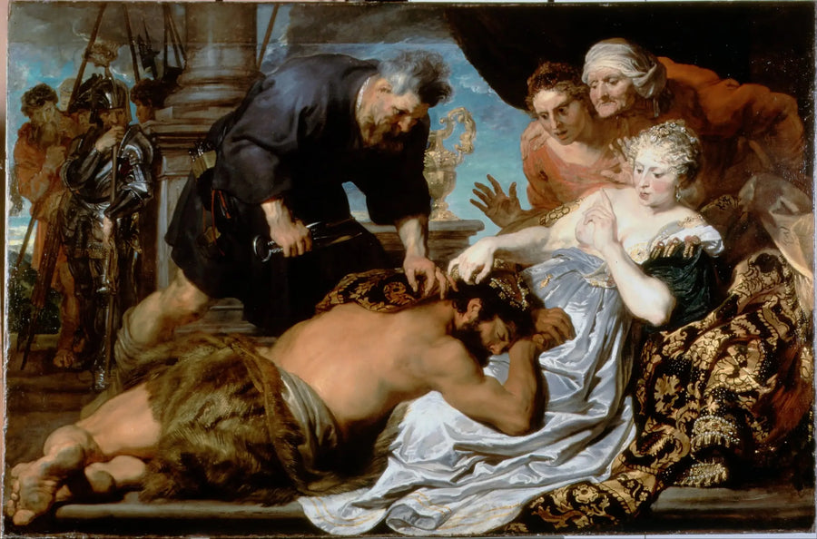 Samson og Dalila - Antoine van Dyck