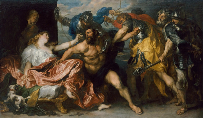Samson og Dalila - Antoine van Dyck