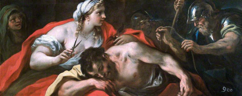Samson og Dalila - Luca Giordano