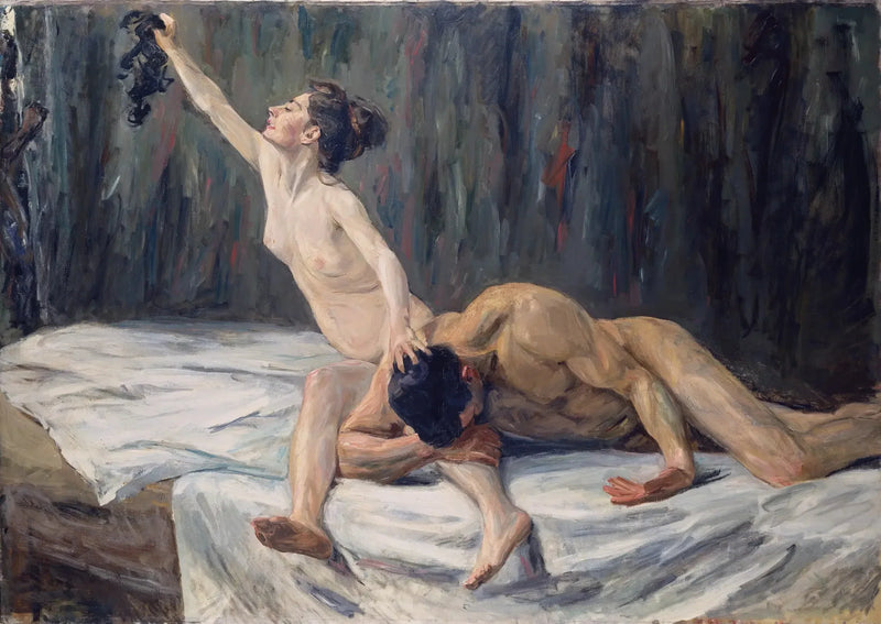 Samson og Dalila - Max Liebermann