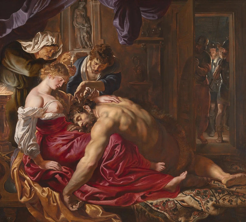 Samson og Dalila - Peter Paul Rubens