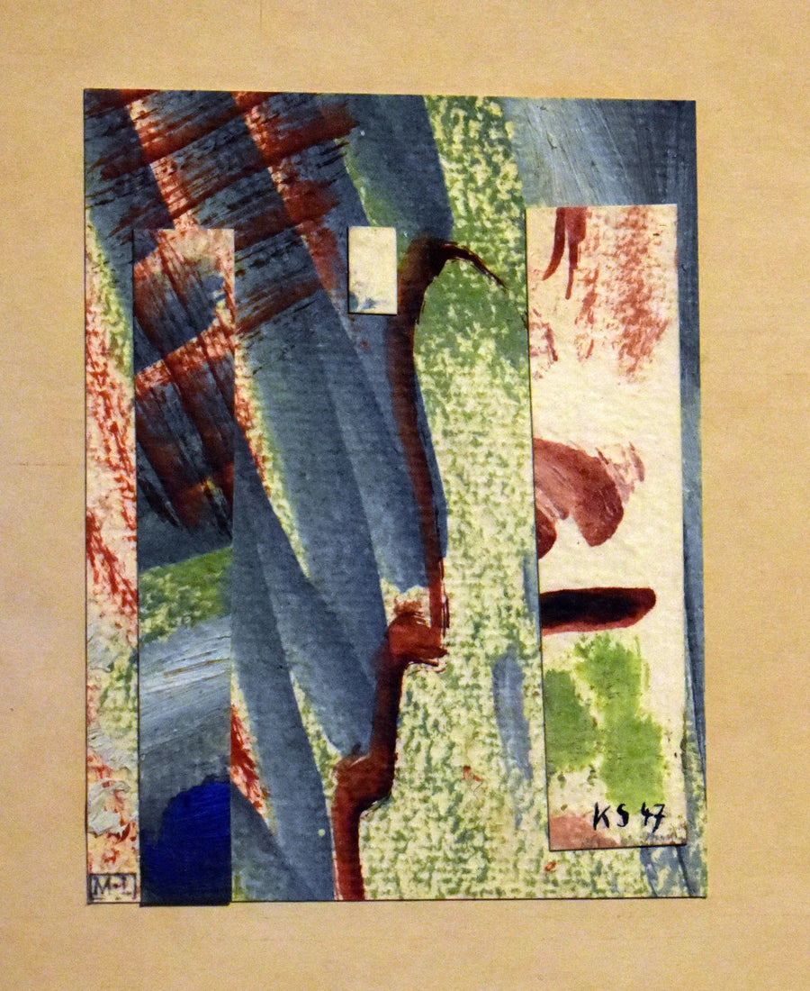 Sans titre - Kurt Schwitters image 1 reproduction d’œuvre d’art à l’huile