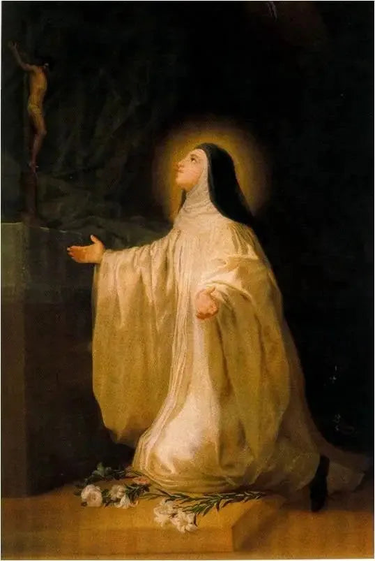 Santa Lutgarda - Francisco de Goya