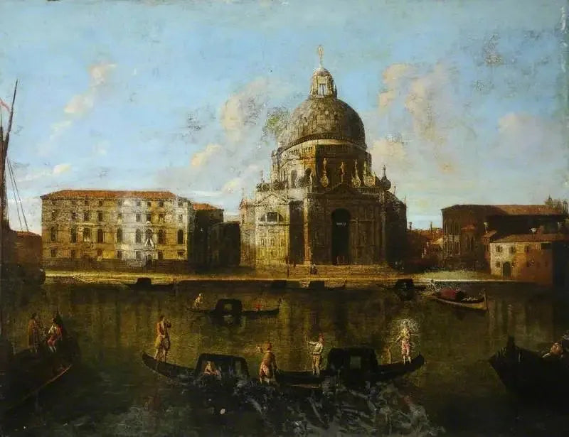 Santa Maria della Salute, Venedig - Canaletto