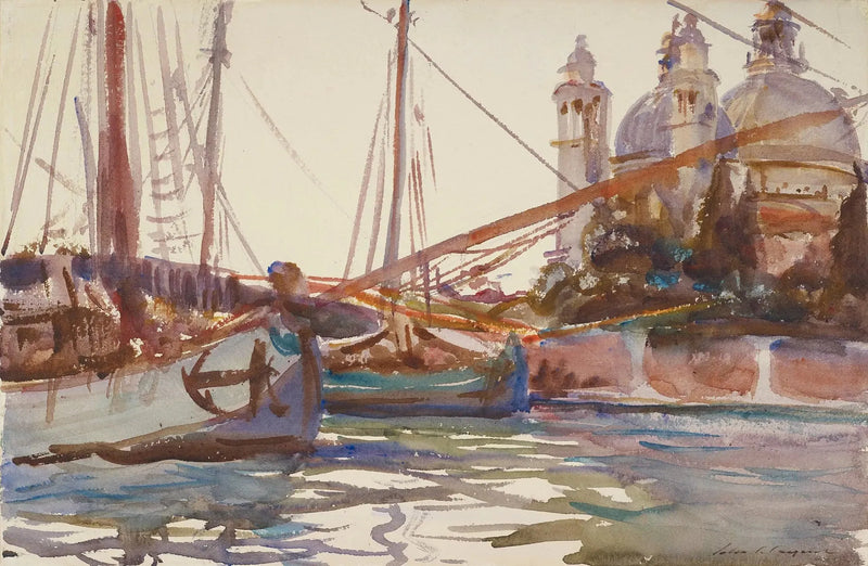 Santa Maria della Salute, Venedig - John Singer Sargent