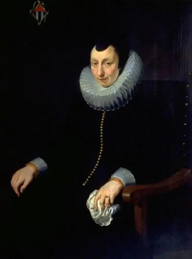 Sara Breyll, hustru til Rogier Clarisse - Peter Paul Rubens