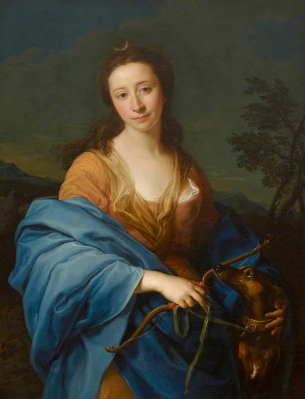 Sarah Lethieullier, Lady Fetherstonhaugh (1722-1788), i rollen som Diana - Pompeo Batoni