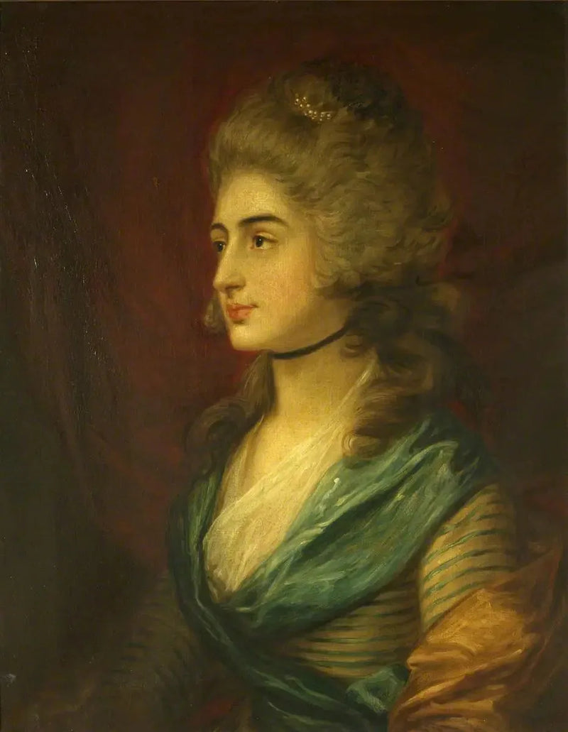 Sarah Siddons, født Kemble (1755-1831) - Thomas Gainsborough