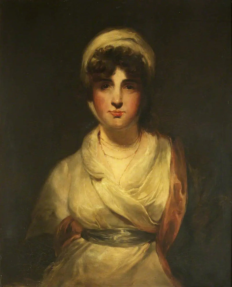 Sarah Siddons (måske i rollen som fru Haller) i « The Stranger » - Thomas Lawrence