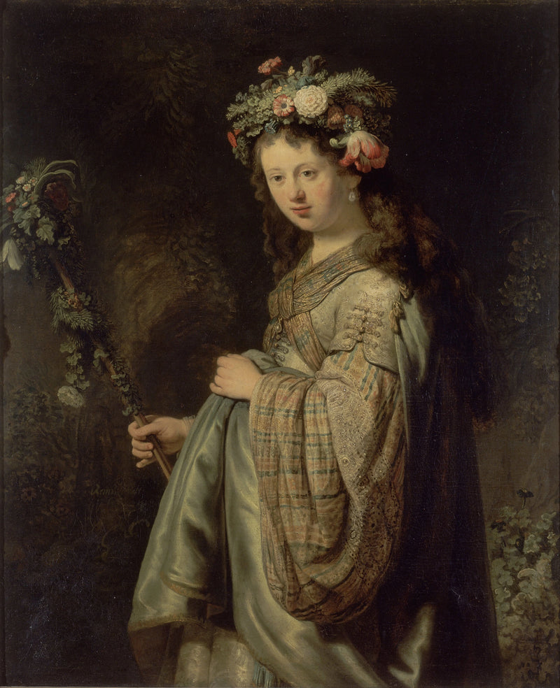 Saskia i Flora - Rembrandt