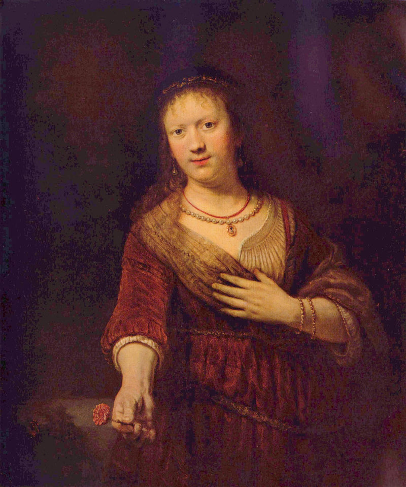 Saskia i Flora - Rembrandt