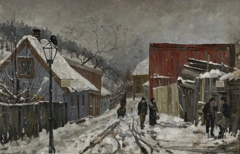Saxegårdsgade - Edvard Munch