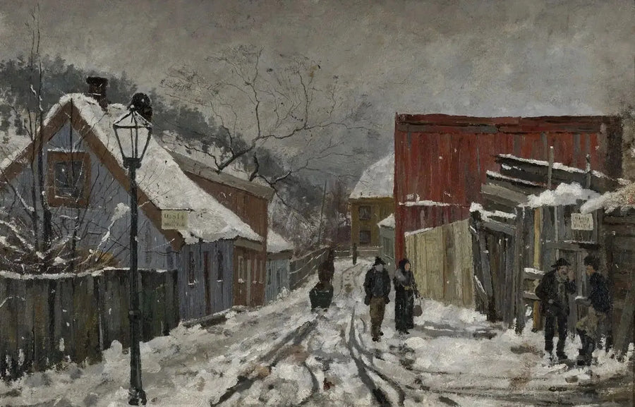 Saxegårdsgade - Edvard Munch