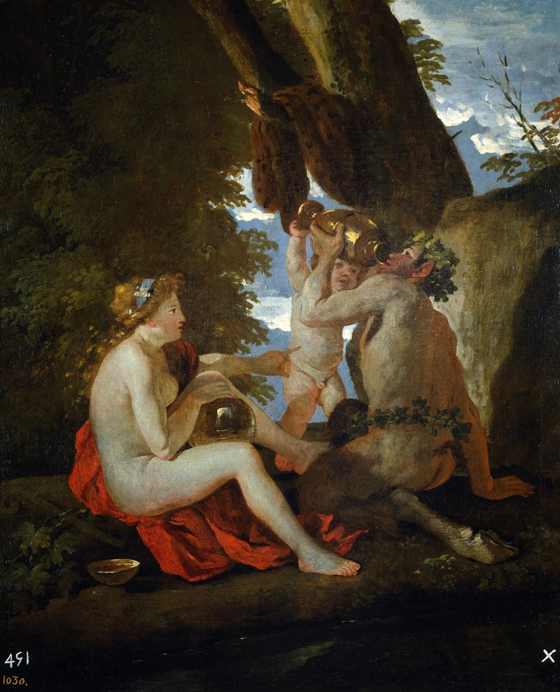 Bacchusscene - Nicolas Poussin