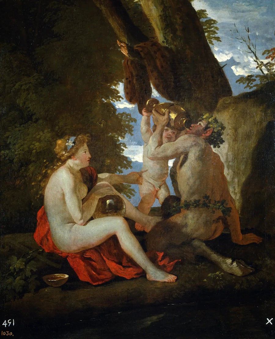 Bacchusscene - Nicolas Poussin
