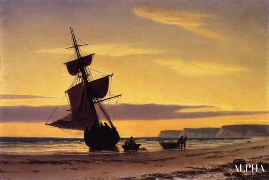 Scène côtière, 1860 - William Bradford - Reproductions de tableaux et peintures haut de gamme